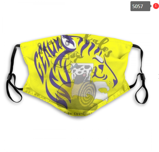 NCAA LSU Tigers #13 Dust mask with filter